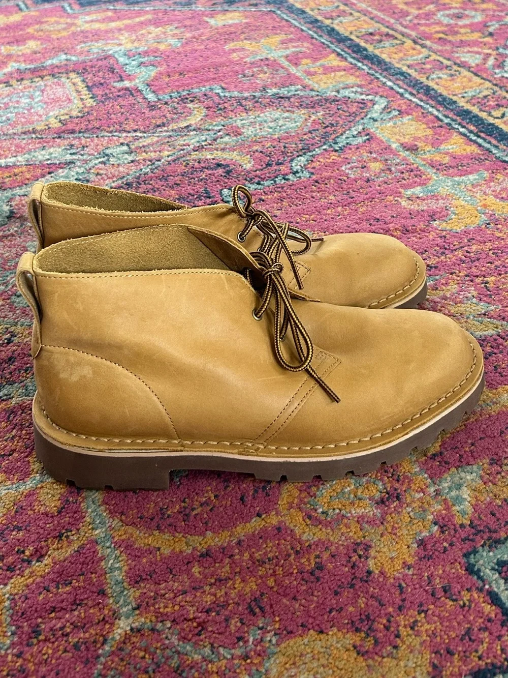 Clarks men’s cognac